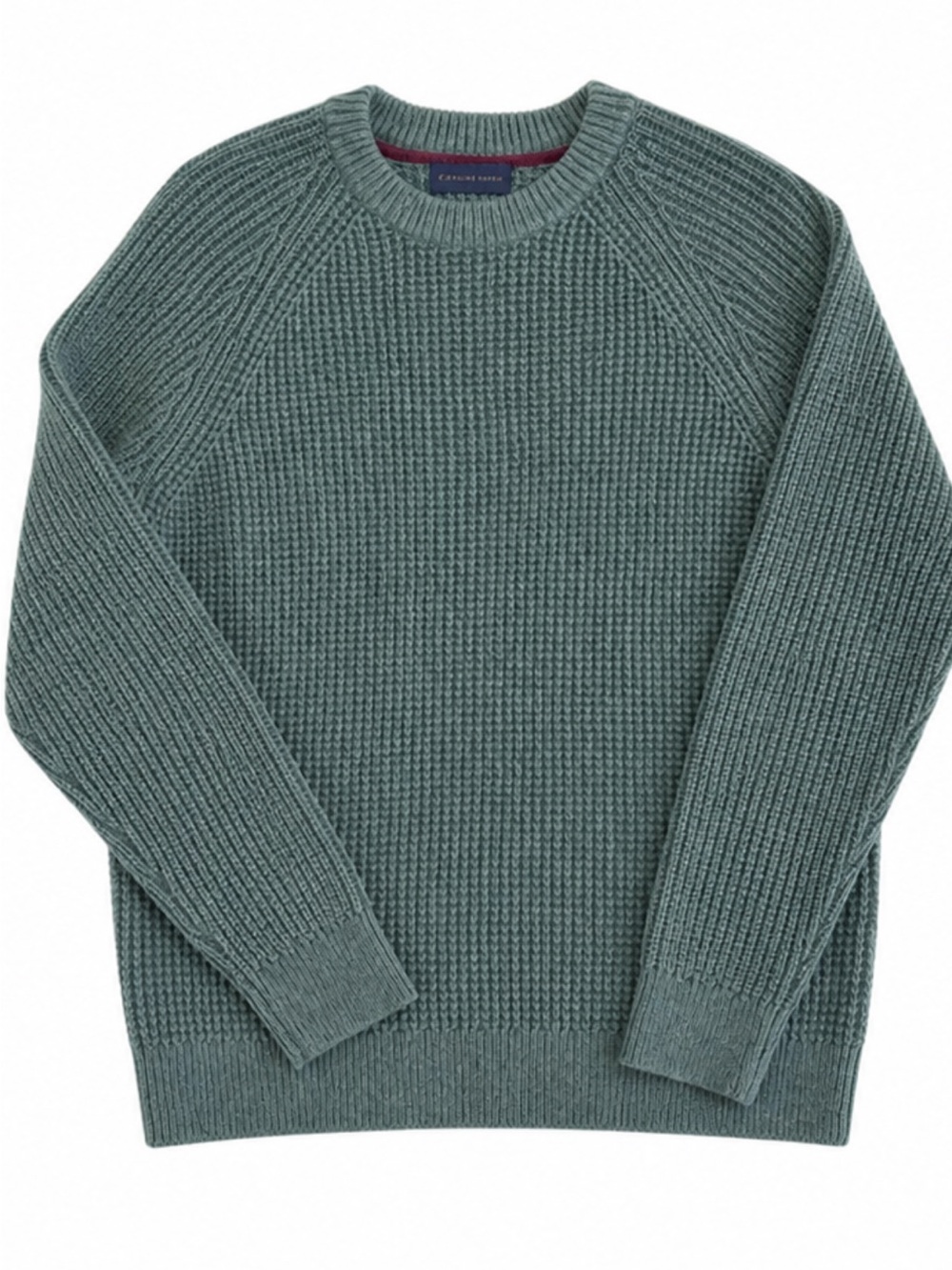 Denver Hayes Men's Crewneck Sweater in Slate Teal